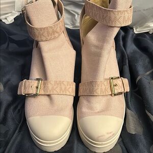 Michael Kors Women's Pink Ankle Boots